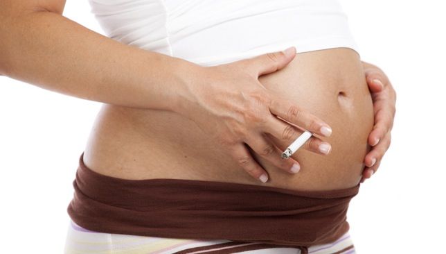 fumar na gravidez