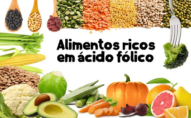 alimentos ricos em folato